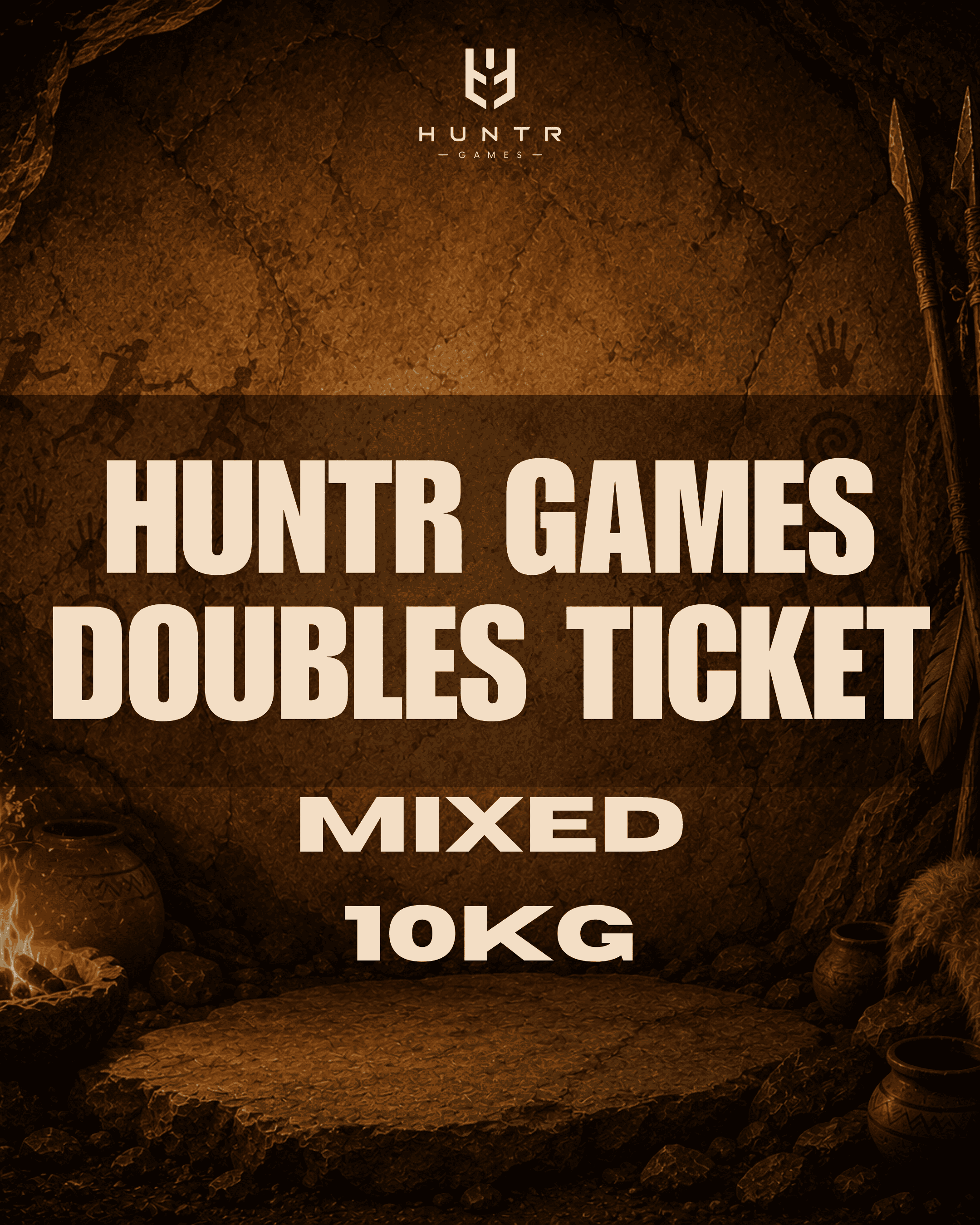 HUNTR GAMES DOUBLES TICKET - MIXED 10kg